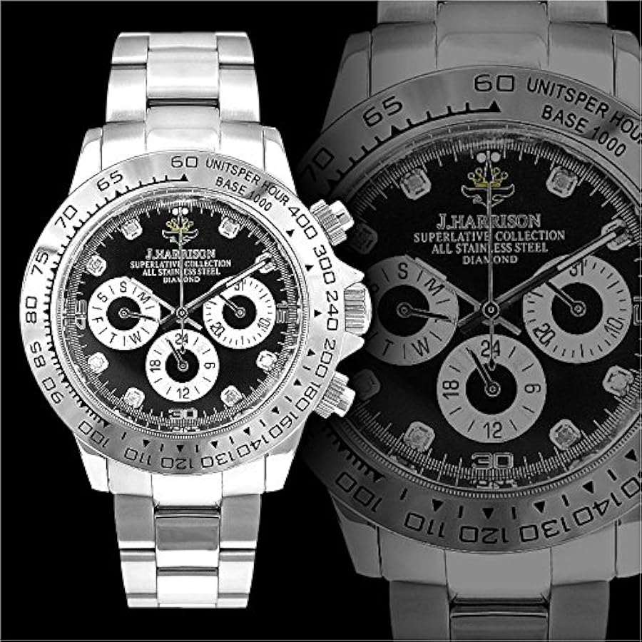 オスティアジャパン衣　30本限定　腕時計 Amazon.co.jp: クロノグラフ 腕時計 07銀 自動巻き 手巻き 防水 悪党の