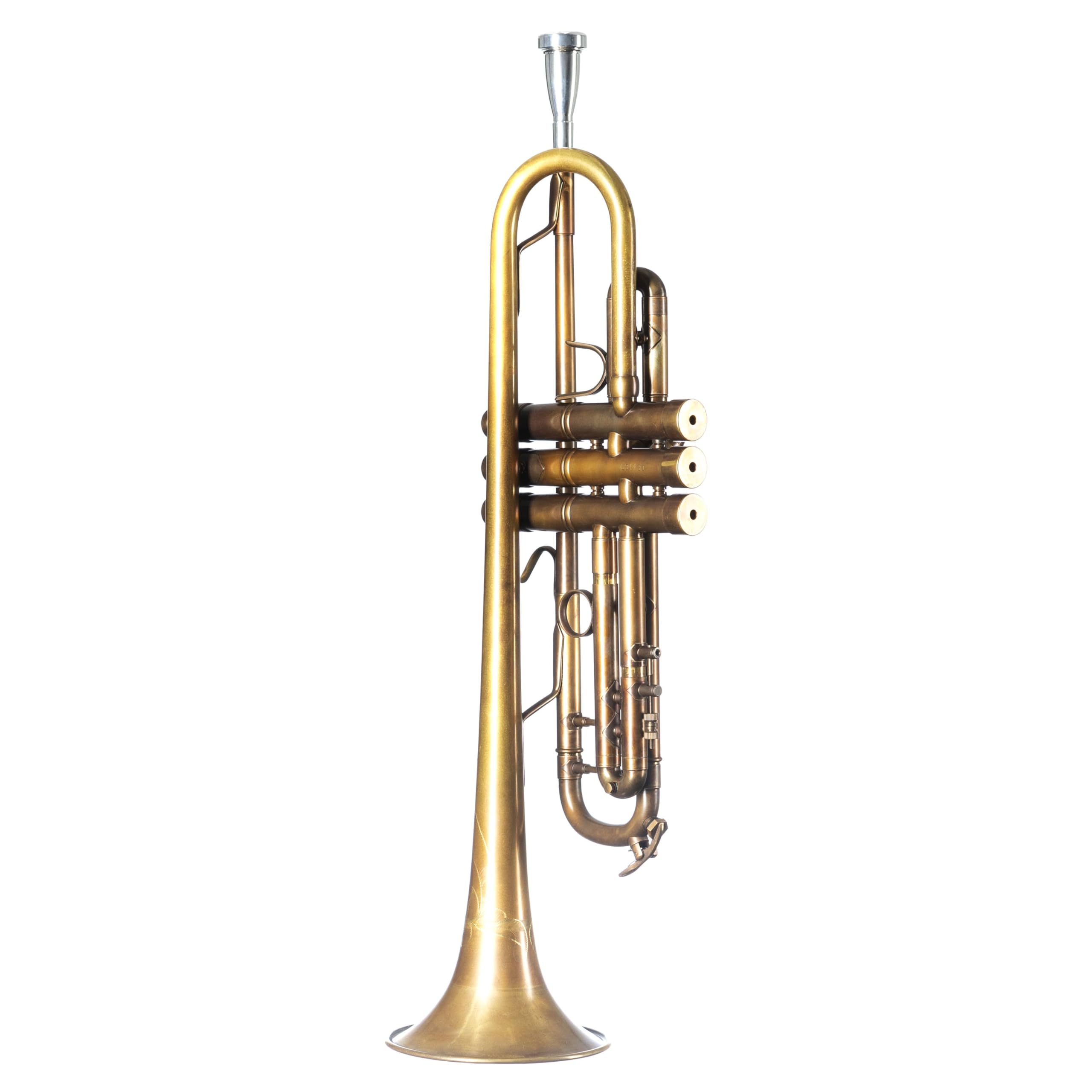 Monzani MZTR-700V Bb-Trompete unlackiert - Tromba Sib