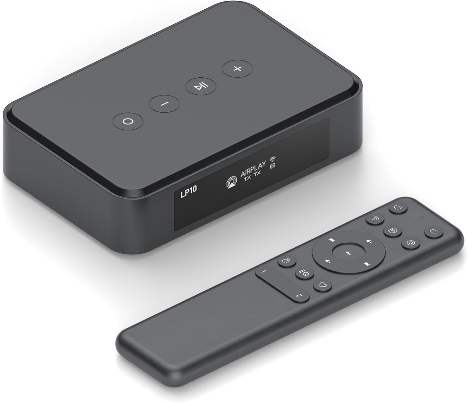 Arylic LP10 Wireless Music Receiver WiFi & Bluetooth Audio Streamer, AirPlay 2,Google Cast, Spotify&Tidal Connect, Stereo Adapter for Home Audio, App Control, Works with Siri & Google Assistant