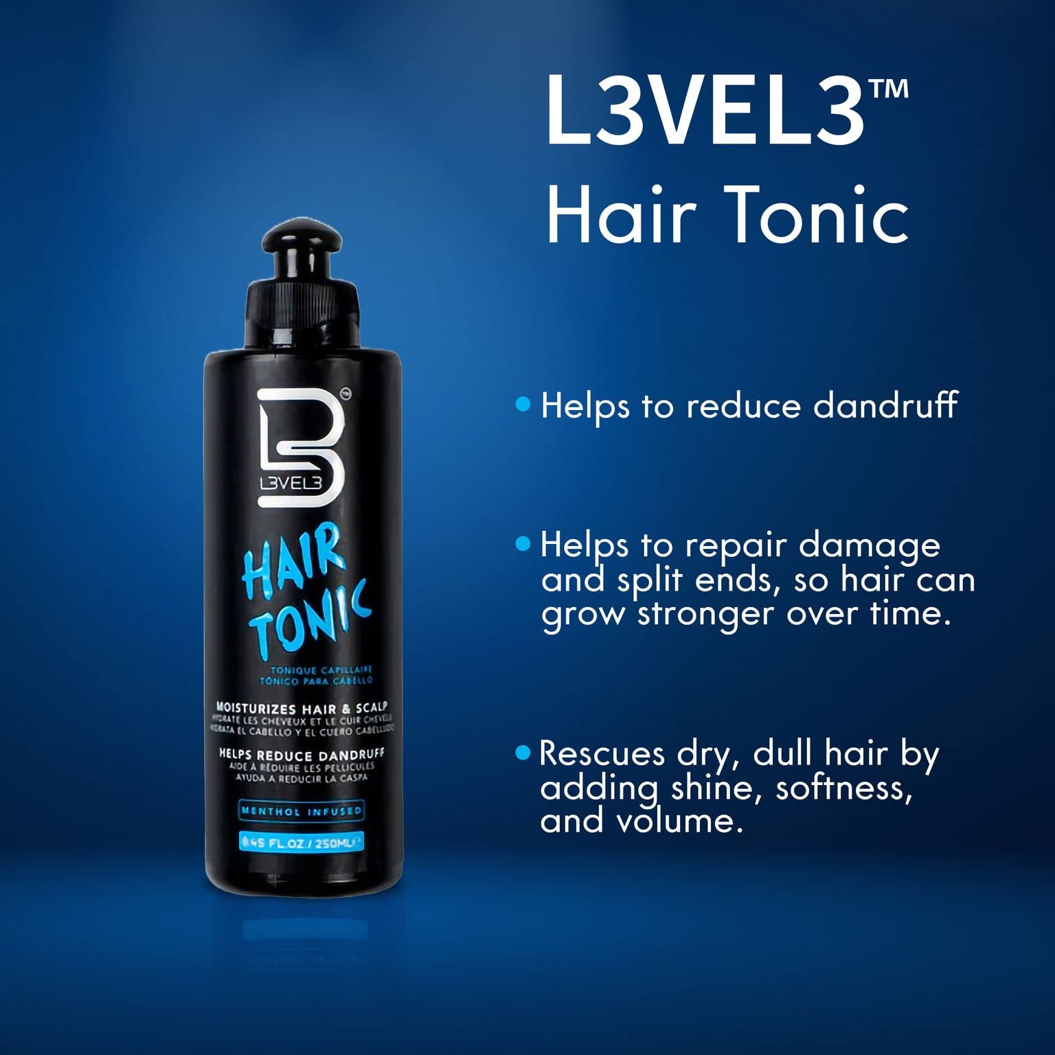 Amazon.com: L3 Level 3 Hair Tonic - Hair Moisturizer for Women and