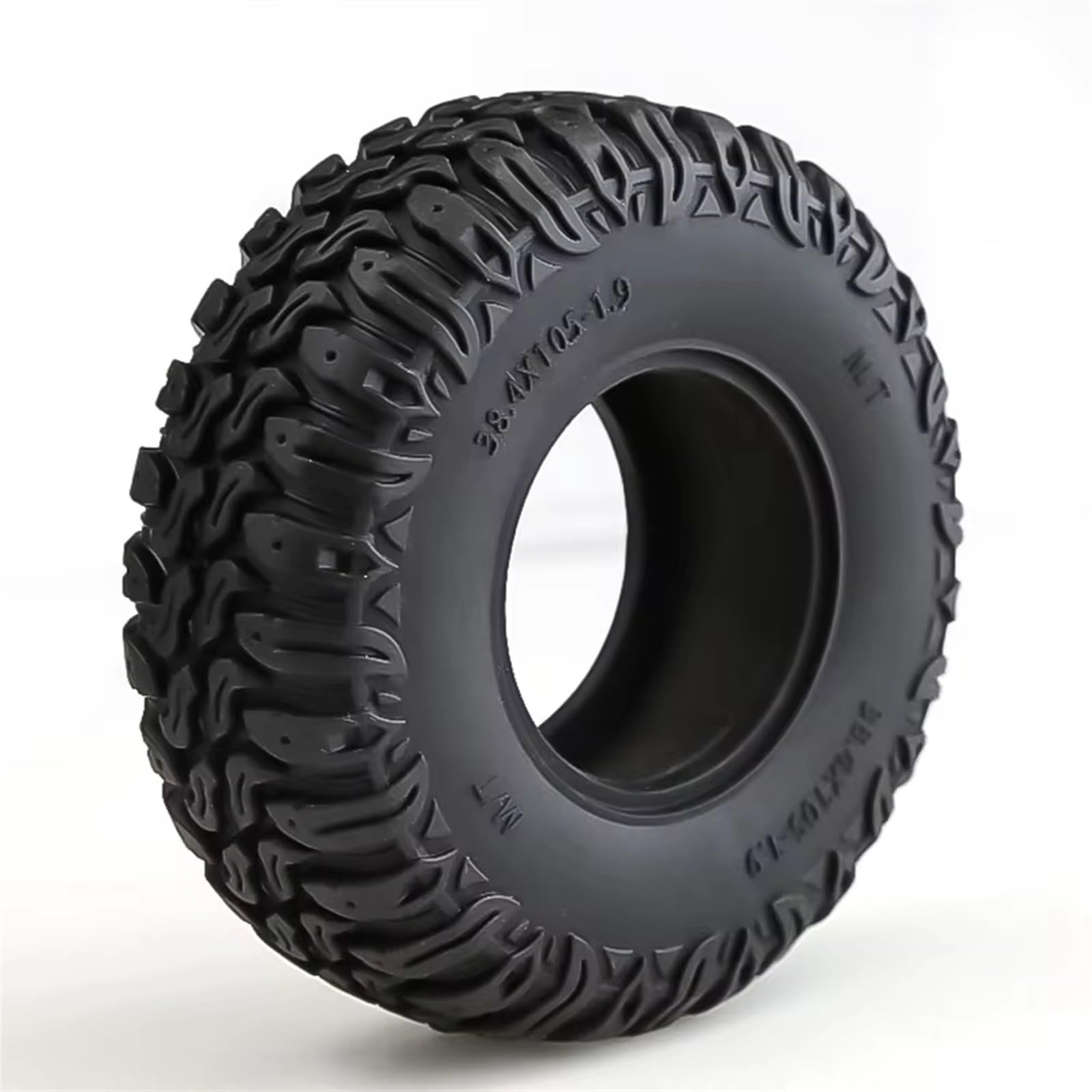 Neumático RC Compatible con TRX4 D90 para Axial SCX10 II III para Redcat 4 Piezas 105 MM 1.9 Neumáticos De Goma Rueda 1/10 RC Crawler Car
