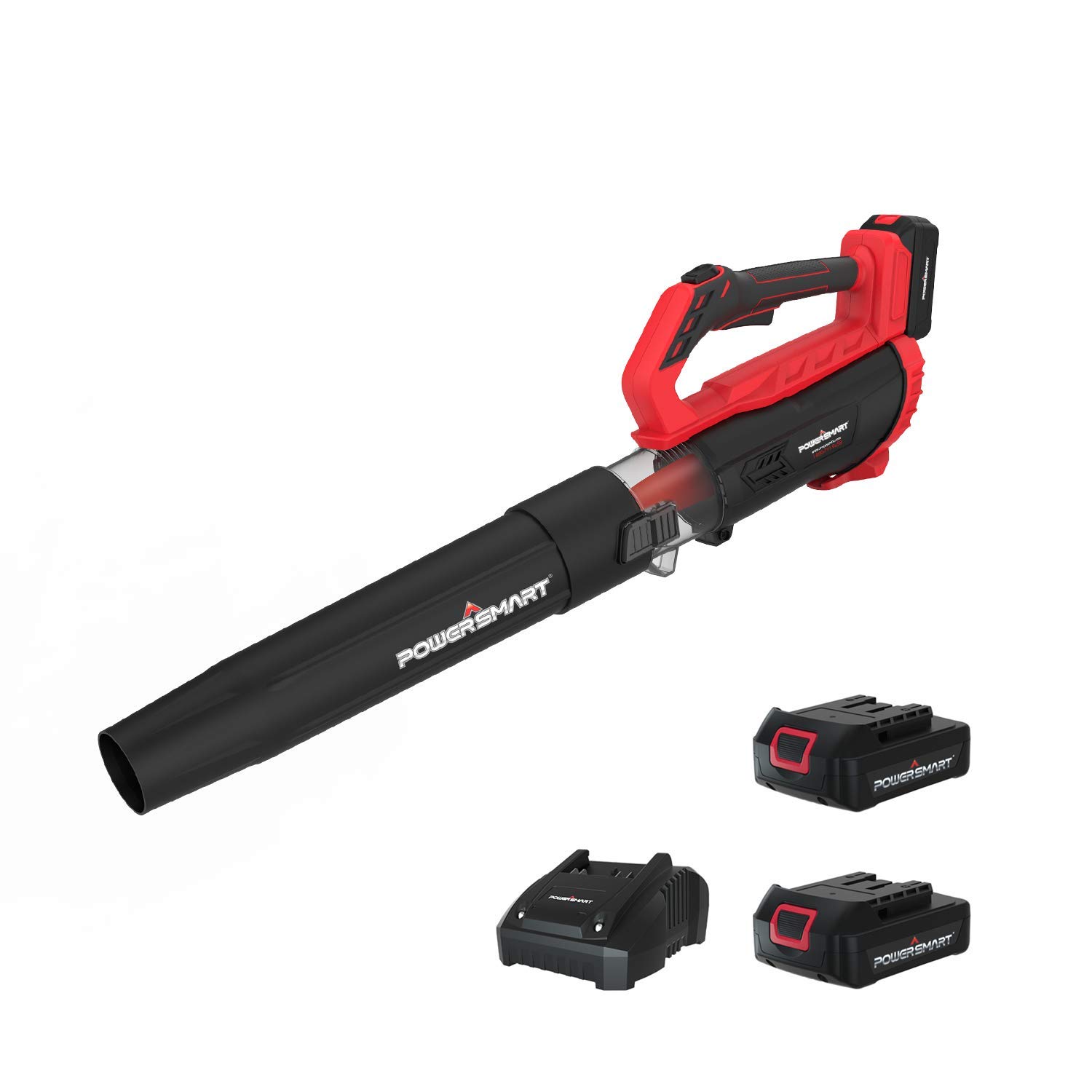 PowerSmart Leaf Blower, 20V MAX Lithium 350CFM Cordless Leaf Blower