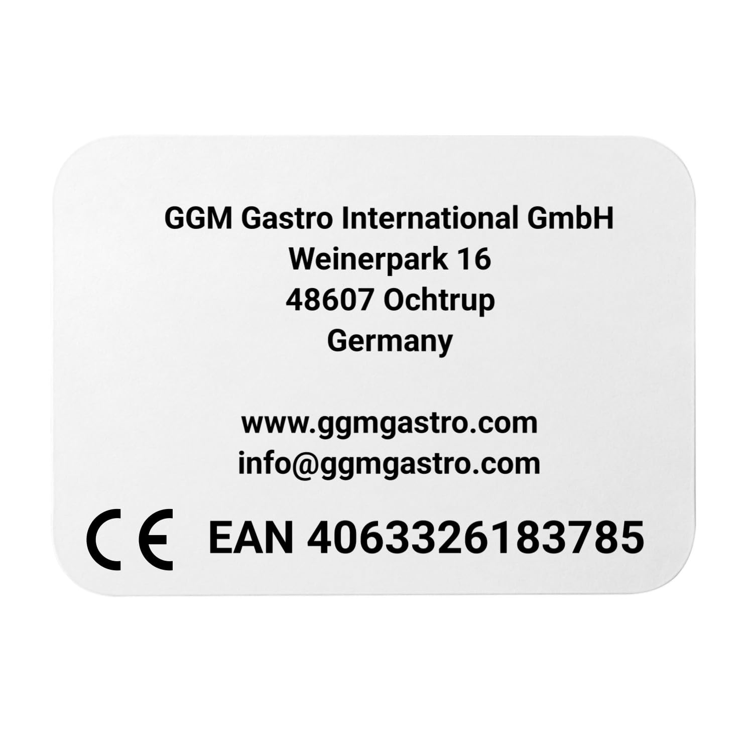 GGM Gastro Schubladenblock 2x 1/2 für BRF & BLF 54x61x86 cm