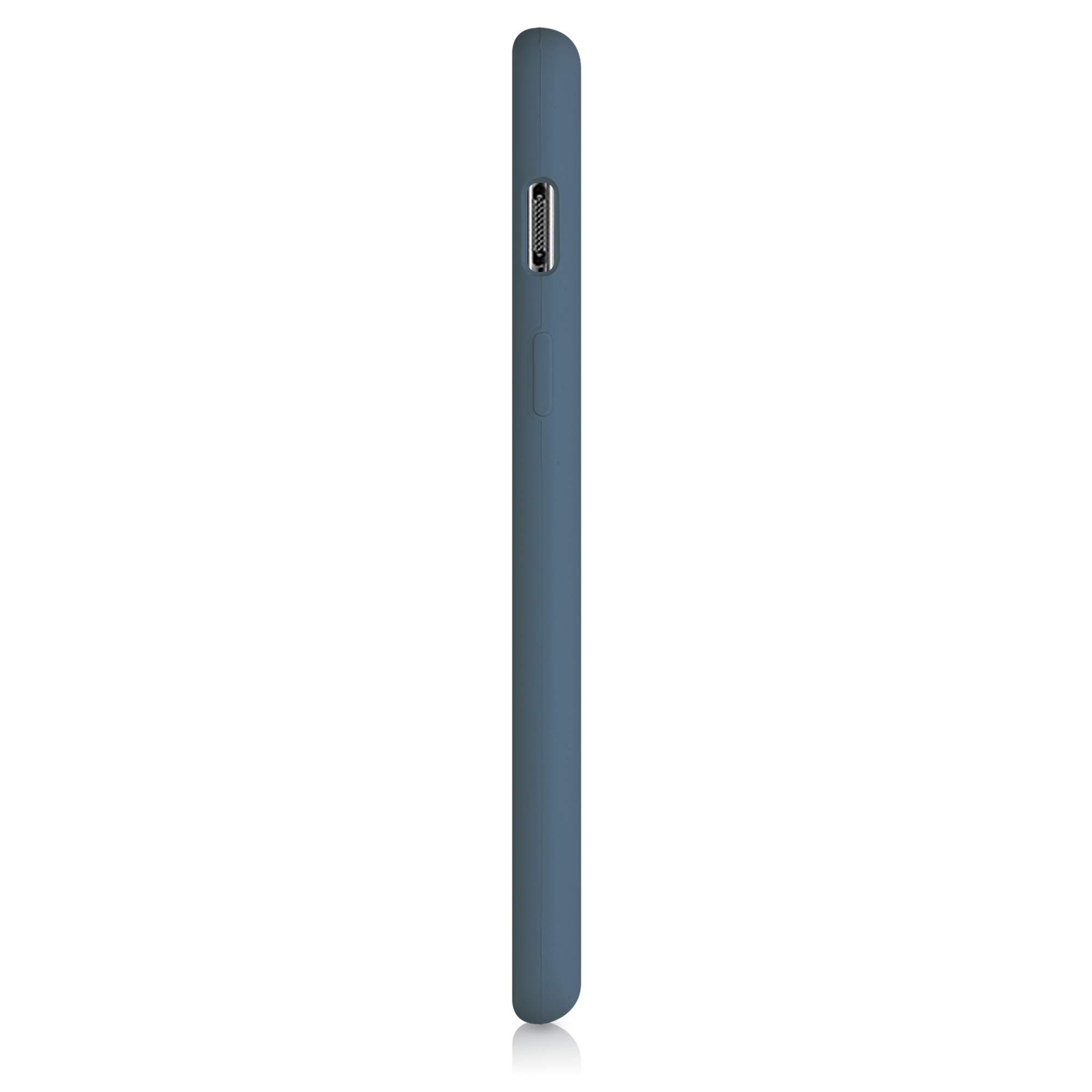 kwmobile Cover per OnePlus 6 Custodia - Back Case per Smartphone in Silicone TPU - Protezione Gommata - nero