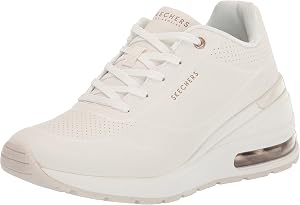 Skechers Womens Million Air-Elevated Air Sneakers Sneaker