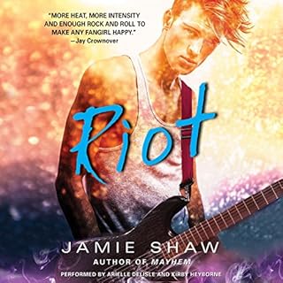 Riot Audiolibro Por Jamie Shaw arte de portada