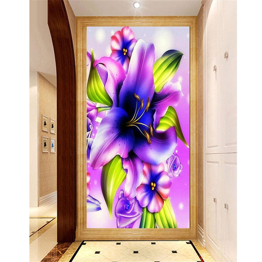 Peinture diamant 5D lys de prestige mosaïque strass brillants XXL