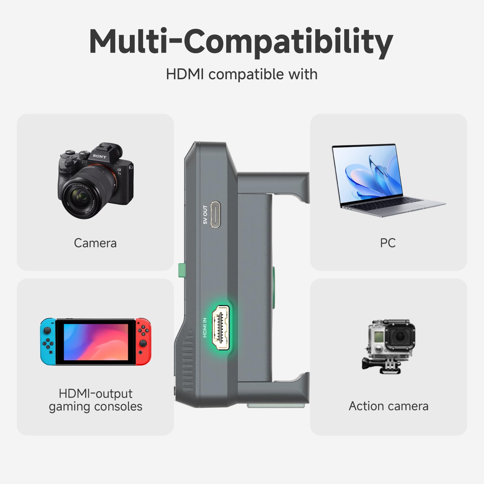 Amazon.co.jp: Accsoon SeeMo 4K HDMI ビデオトランスミッター Android