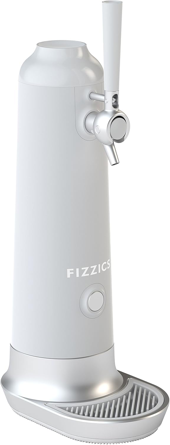 Fizzics Waytap Beer Dispenser, White Iced Beverage Dispensers