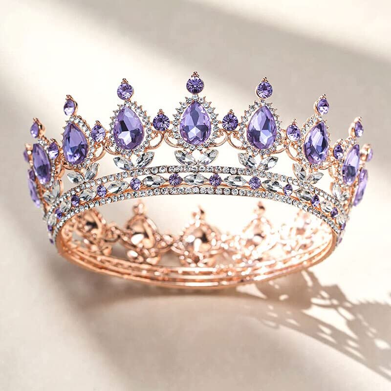 Coronas de tiara de cristal para mujer perfectas para tu baile de gala 4
