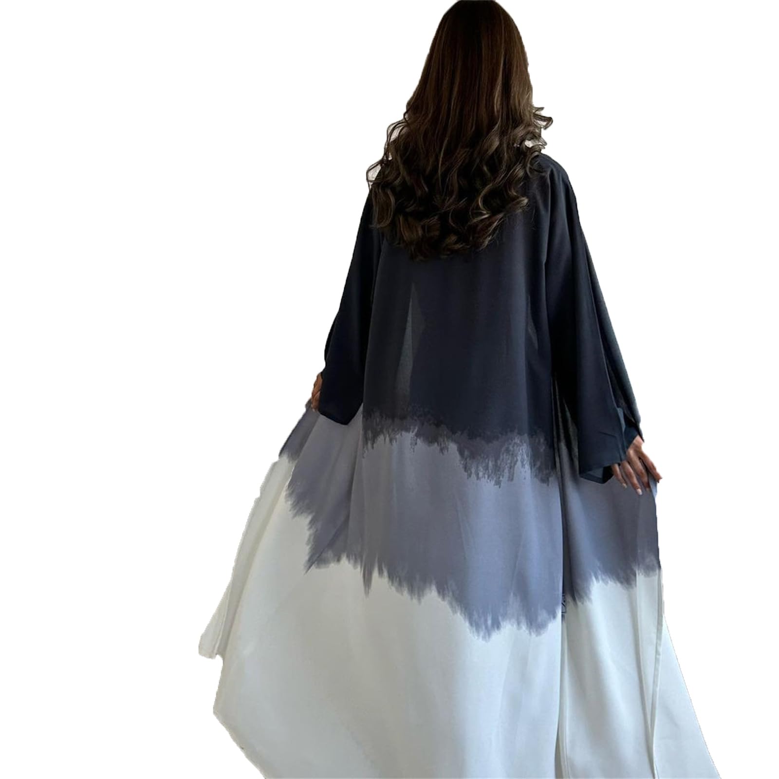 Keephen Women's Black Abaya For Muslim Uk Prayer Dress For Muslim Islamic Dresses Satin Arab Turkey Dubai Long Sleeve Hijab Dresses(Without Hijab)