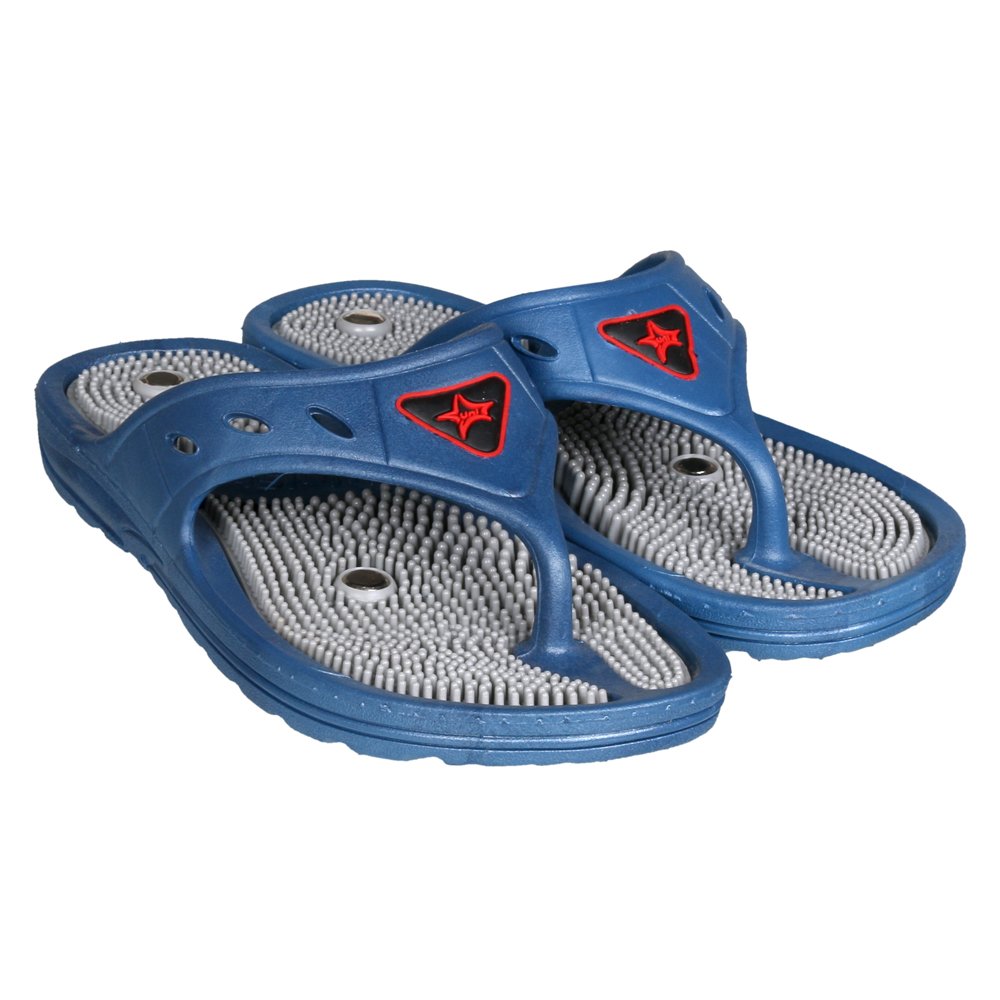 Unistar Foot Acupressure Massage Slippers Sandals for Stress; Plantar Fasciitis; Muscles, Pain Relaxation with Magnetic Therapy Boosts Energy Sandals