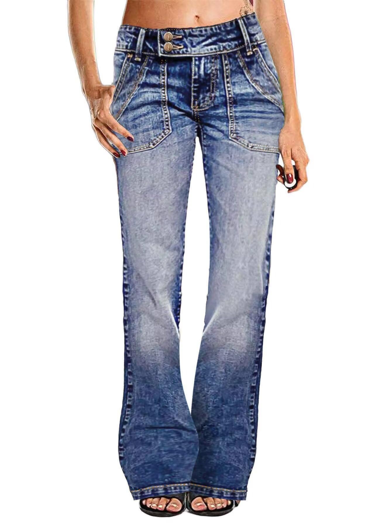 Flamingals Wide Leg Jeans