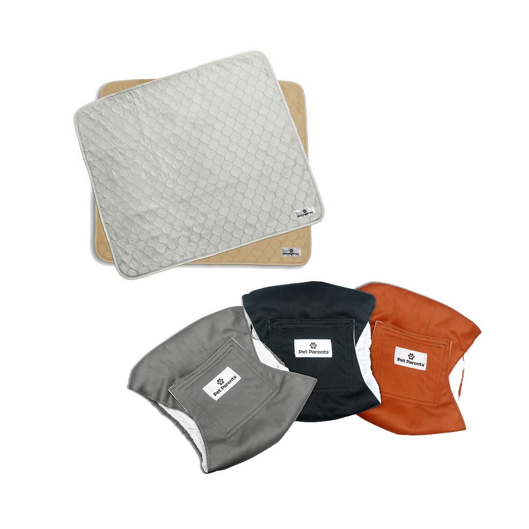 Buy Pet Parents Extra Large Premium Washable Dog Belly Bands & Medium