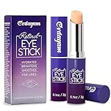 Stick per Occhi (con Caffèina): Verso Occhiaie e Borse Occhi, Anti-Rughe e Riduci Linee Fine + Migliora Aspetto di Palpebre Cadenti, Fine Lines - 2 pacchetti