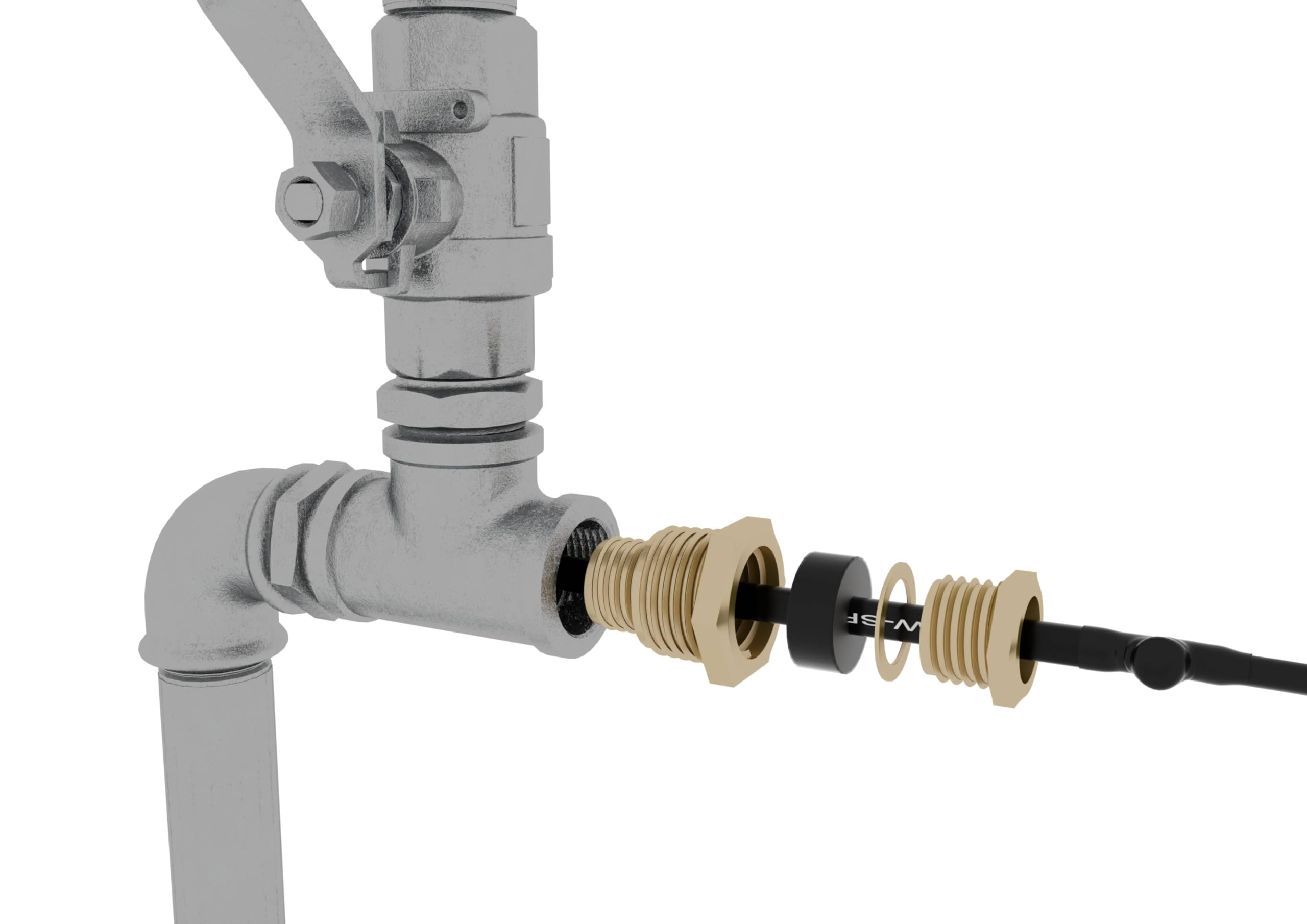 Termofol Selbstregulierendes Heizkabel CW-SR – Frostschutz für Rohre, einfache Montage innen/außen, energiesparend, IPX8, Länge 2m, langlebige Rohrbegleitheizung