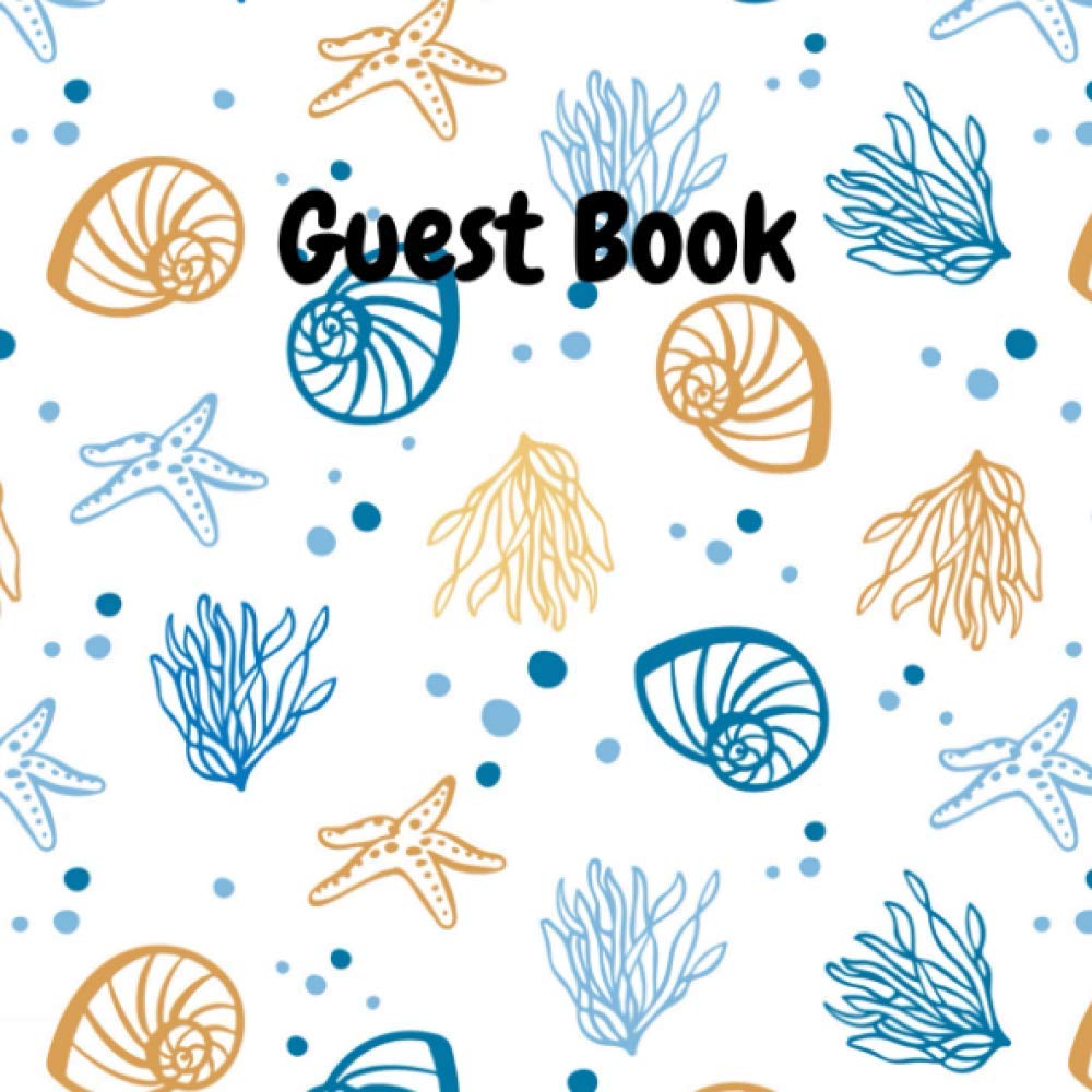 Guest Book: Visitors Book - Vacation Apartment Guestbook - Air bnb / B&Bs- Visitor Comments Book - Hotels - Guest House : 200 Pages 8.25 "x 8.25" Format
