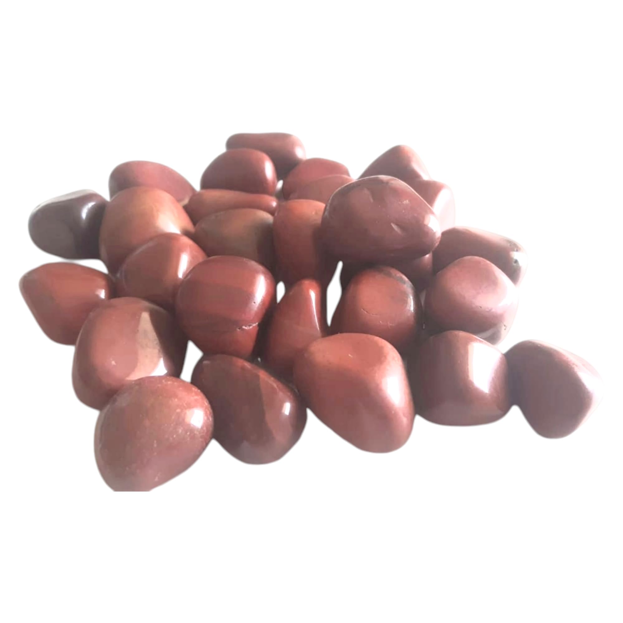 MOTHER EARTH ENERGIES 100 Grams Red Jasper Tumble Stones | Stone of Endurance for Grounding, Stability, and Root Chakra Balance-image-36