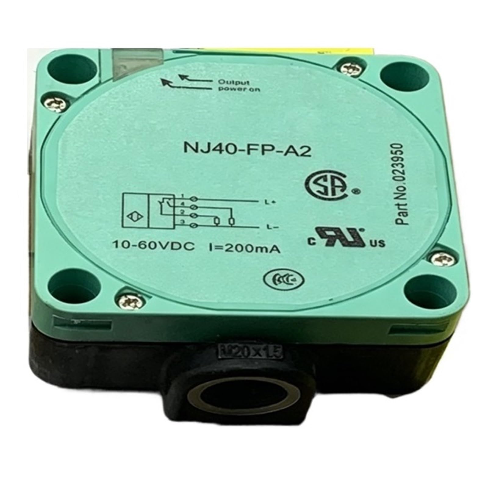 ELZNSQQK 1pcs Proximity switch NJ40-FP-SN-P1 IA40-FP-I3-P1 NJ60-FP-E2 NJ40-FP-A2 NCB40-FP-A2-T-P1-V1 NRN75-FP-A2-C-P3-V1(NJ40-FP-SN-P1)