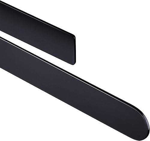 Miniatura 4 de Taozun Toallero de manotoallero de mano  Soporte para toalla de cara negro, anillo de toalla autoadhesivo para baño, acero inoxidable