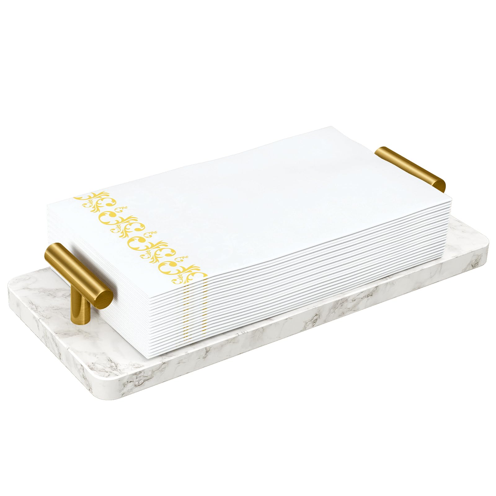 Amazon.com: STWWO Napkin Holder for Bathroom, Guest Towel Holder Tray ...