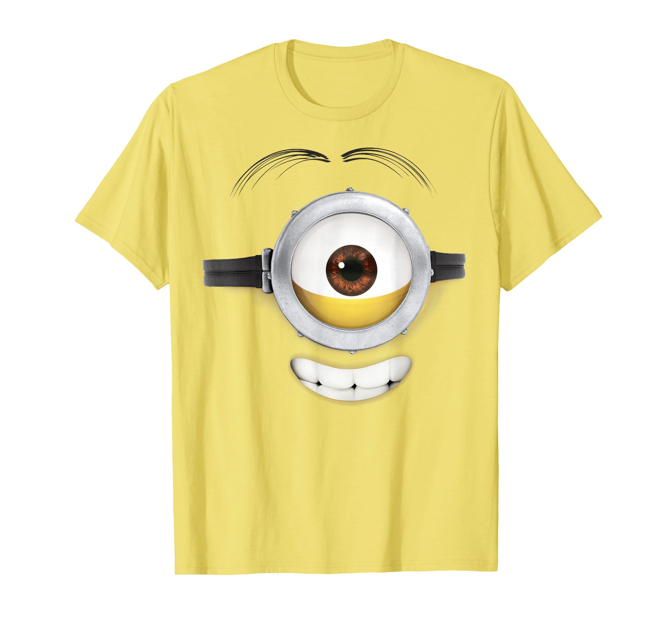 Minions Stuart Teeth Smile Graphic T-Shirt T-Shirt