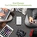 Zendure A8PD 26800mAh USB-C Portable Charger - 30W PD Power Bank (2 in 1 Cable, LED Digital Screen), 5-Port Quick Charge External Battery for iPhone X, Witch, Samsung S9 and More - Silver