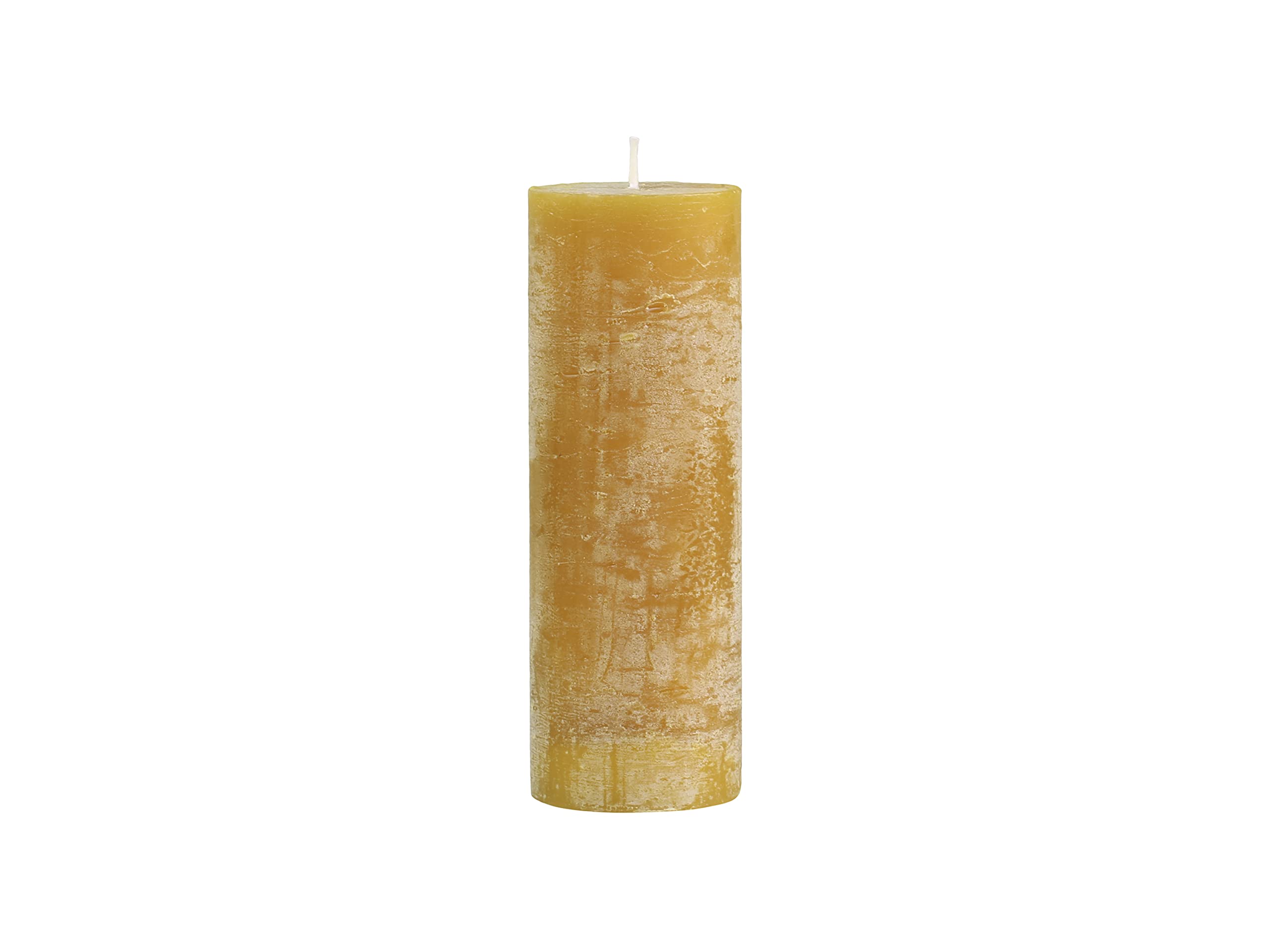 Chic Antique Stumpenkerze 'Macon' – Rustikale Kerze Aus 100% Paraffin, Lange Brenndauer, Verschiedene Farben & Größen
