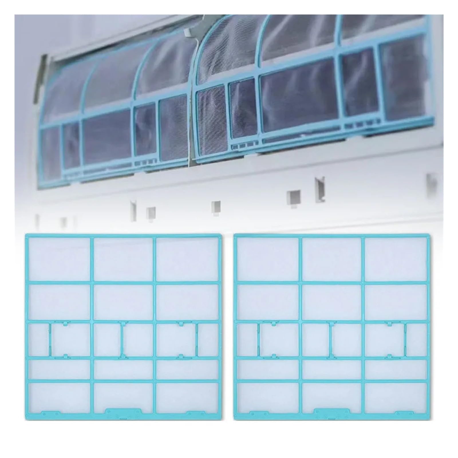 Hizon 29.7X28 Hanging Filter Air Conditioner Filter Home Appliance Maintenance Size Cover Design(29.7X28)