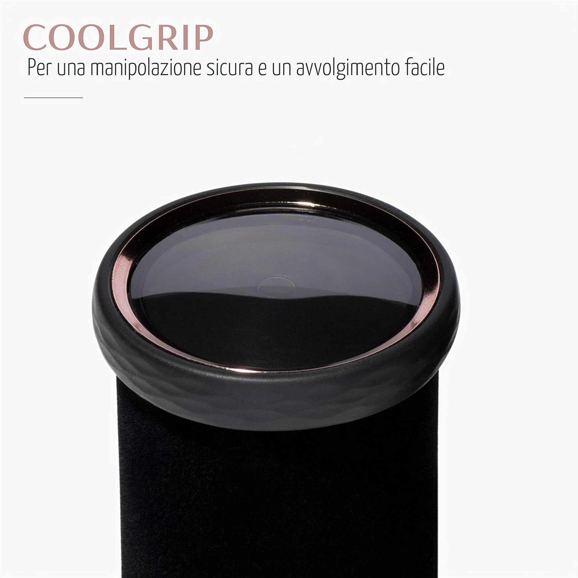 T3 Bigodini termici volumizzanti LUXE (2 ct.) per volume, corpo e lucentezza che durano nel tempo, compatibile solo il set di bigodini termici volumizzant