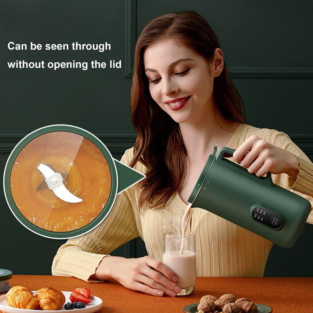 Frullatore Portatile Multifunzione, Facile da Pulire, Soia Matrice Macchina Maker Maker, Verde