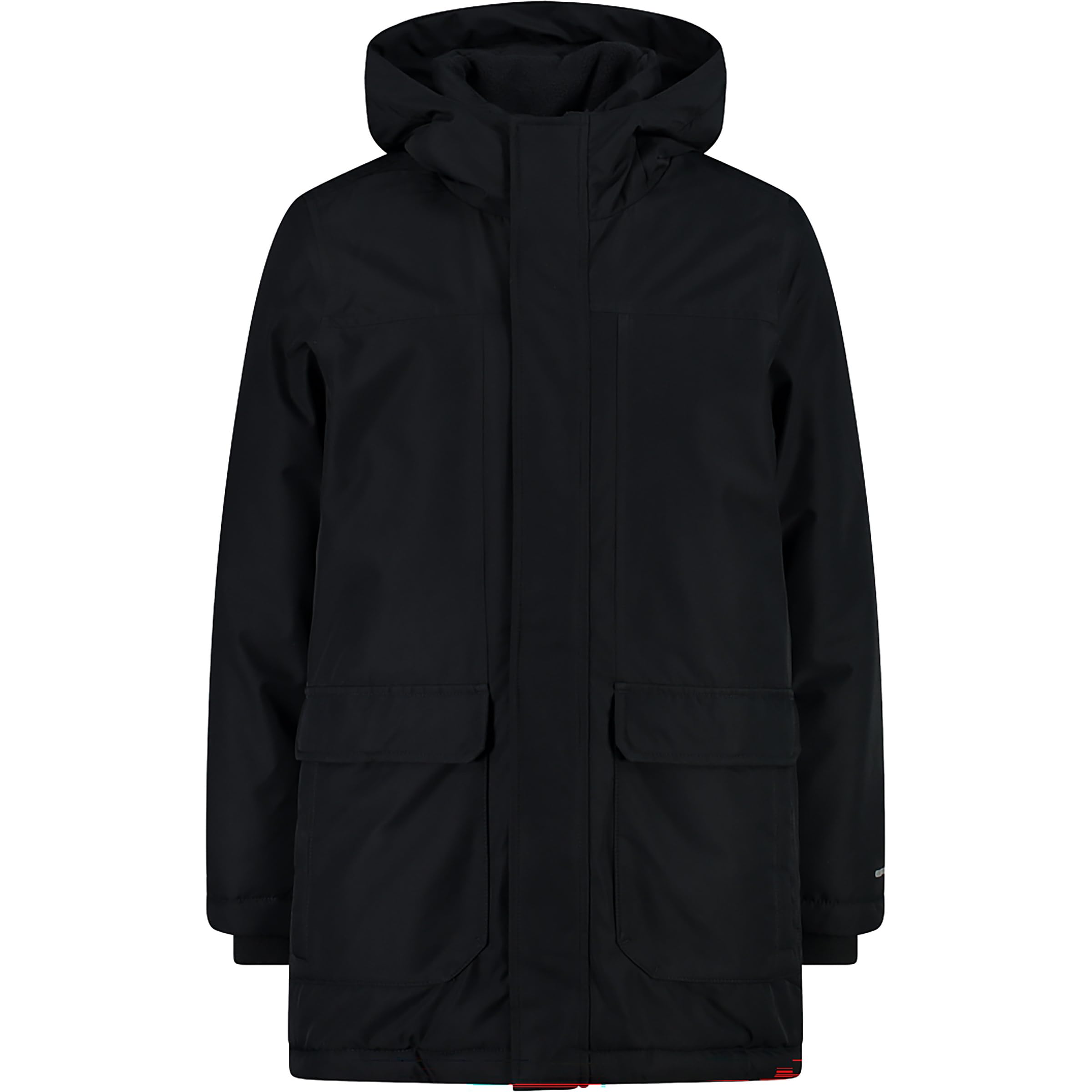 CMP Giacca Lunga Da Bambino Con Cappuccio Fisso Giacca lunga da bambino con cappuccio fisso Unisex - Bambini e ragazzi