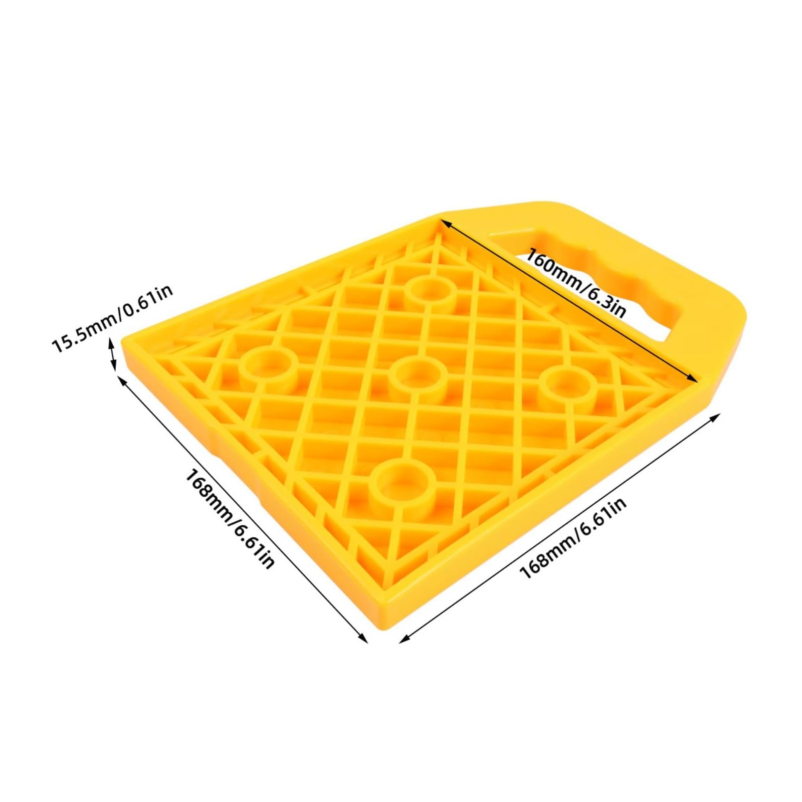 4 Stück stabil Stützplatten