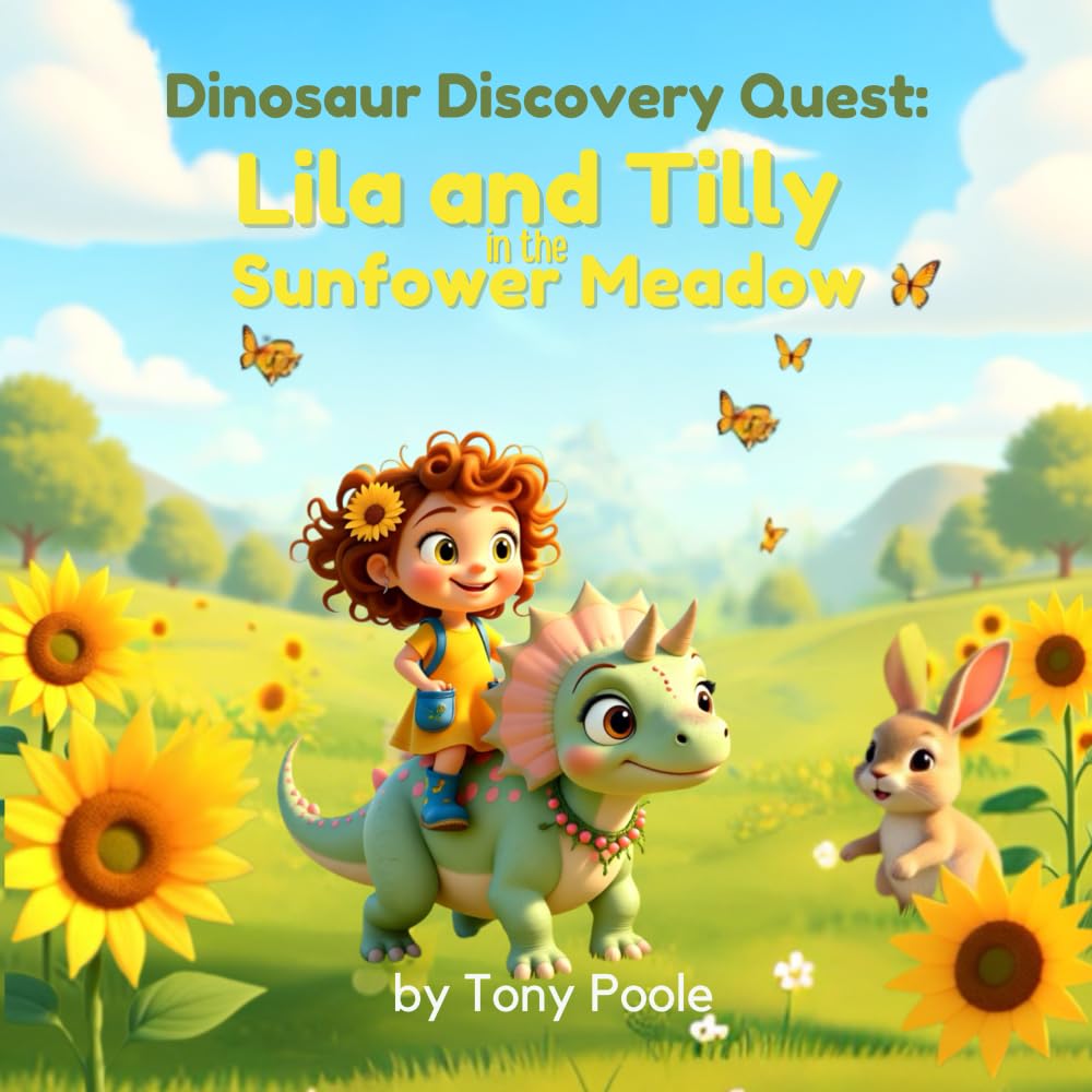 Lila and Tilly in the Sunflower Meadow: A Heart-warming Story of Friendship and Finding Your Way Home (Dinosaur Discovery Quest)