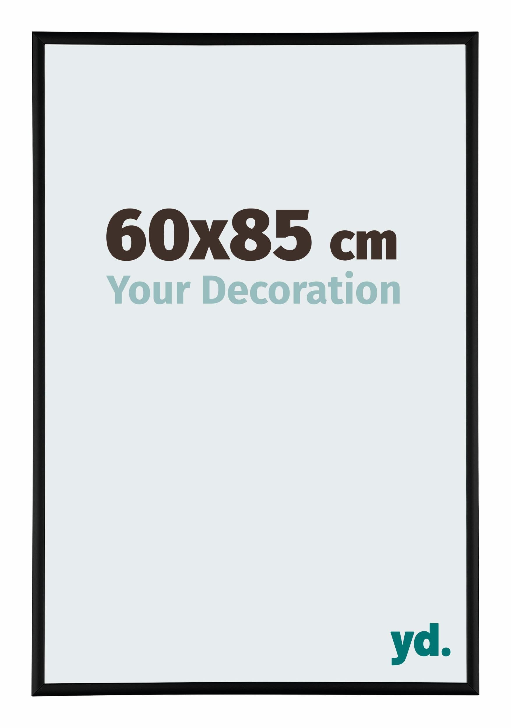 Your Decoration - Puzzle frame 60x85 - Black Matte - Puzzle frame 1500-2000 Pieces - Aluminium Photoframe - Kent