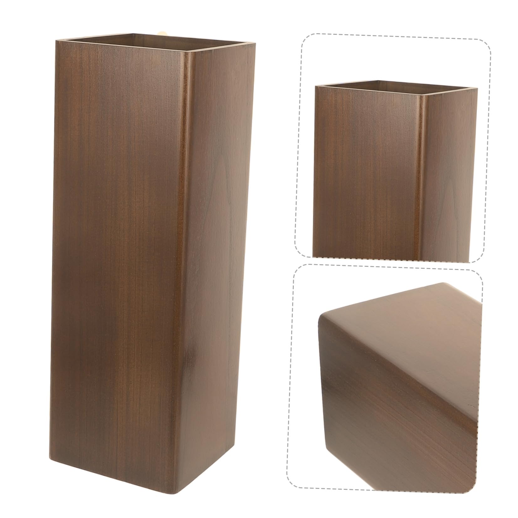 EXCEART Portaombrelli in Legno Massello Da Interno Organizzatore Per Ombrelli Per Ingresso E Hotel Supporto Per Ombrellone 51.00 X 16.30 X 16.30 cm 1 Contenitore