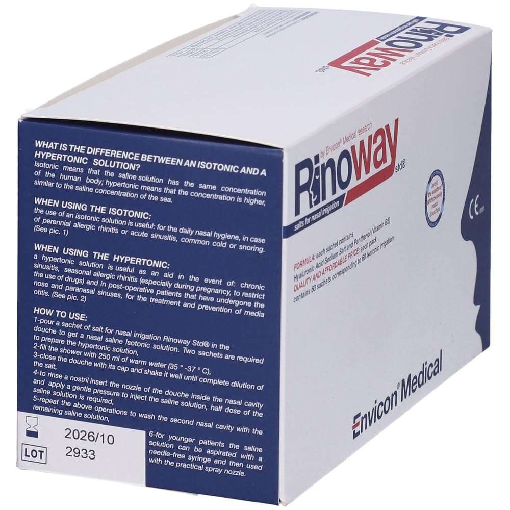 Envicon Rinoway Sali Isotonici 60 Bustine
