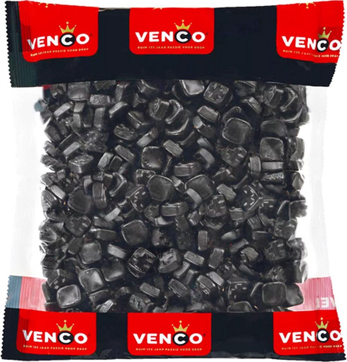 Venco - Menthol Kruisdrop Liquorice 1kg x 1