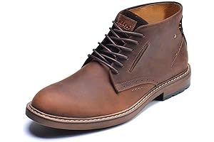 Mens Casual Chelsea Boots Fashion and Comfort Casual Oxford AnkleLace Up Boot