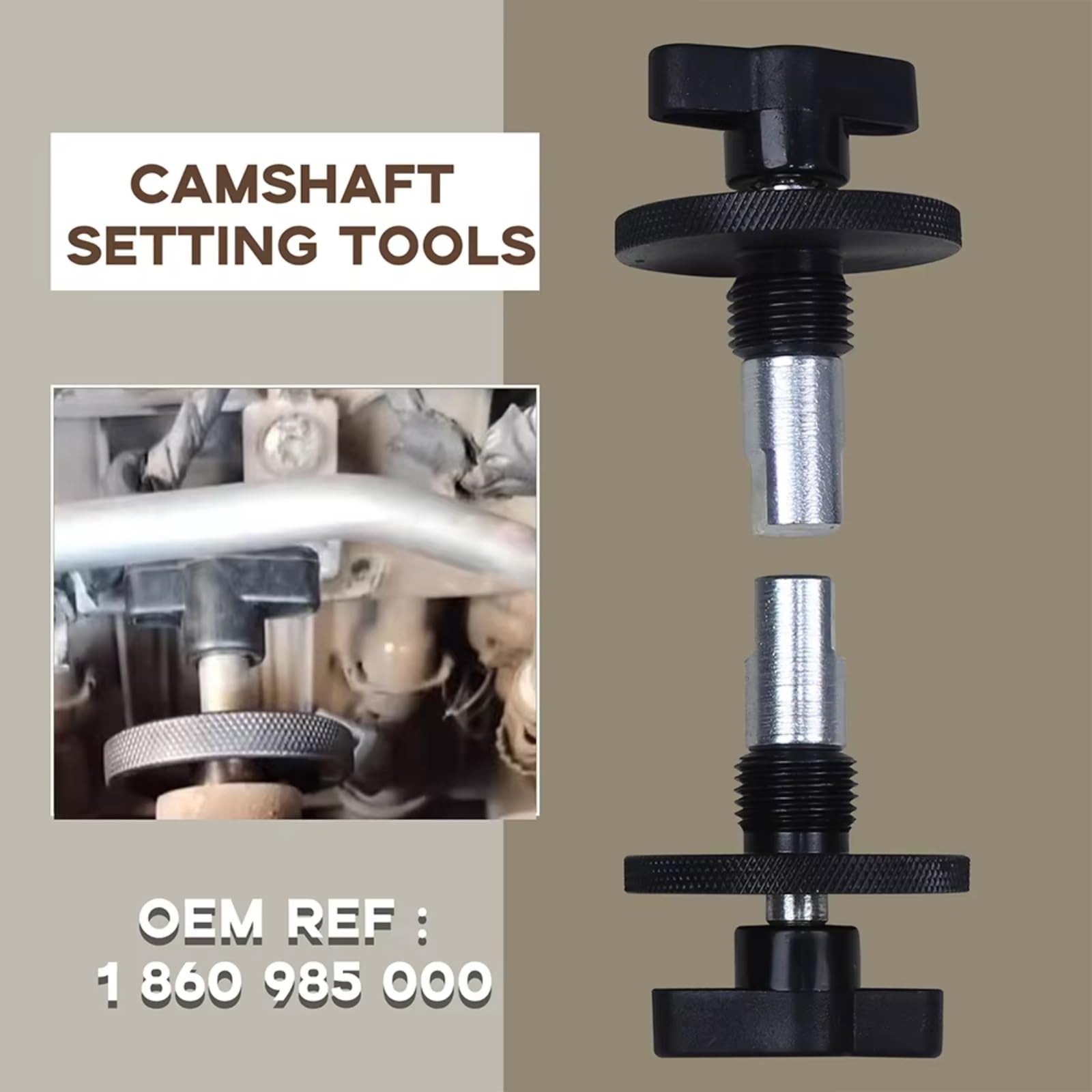 Compatibile Con Fiat Per 500 2007-2018 Per 500C 2007-2016 Per 500L 2012-2019 1.2L 1.4L 16V Set Di Strumenti Per La Messa In Fase Del Motore 1860987000 Motore Timing Blocco Tool Kit