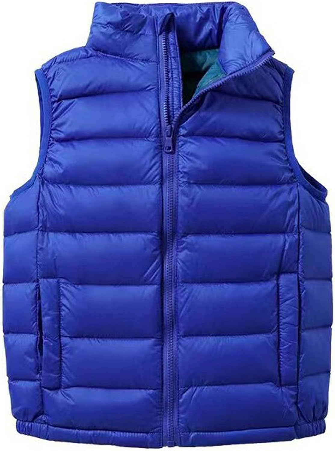 Puffer Vest for Girls Fashion Boys Sleeveless Jacket with Pockets Fall Kids Zip up Jackets Winter Warm Teens Clothes