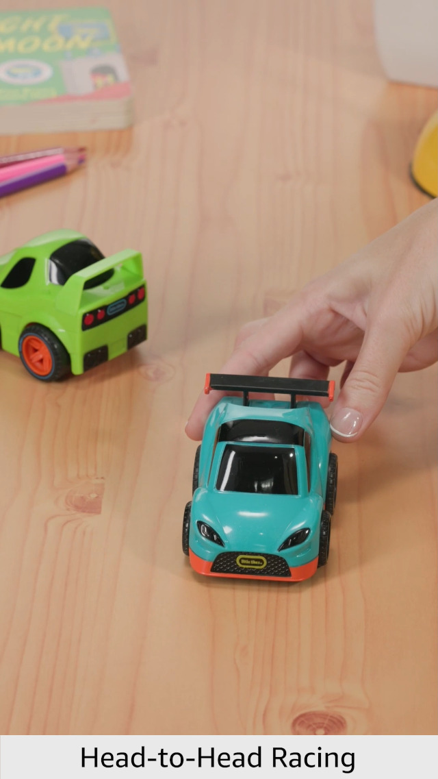 Amazon.com: Little Tikes Crazy Fast Cars 2-Pack Hyper Highway