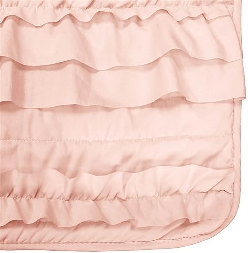 Miniatura 2 de Lush Decor Lush Décor Belle - Manta de 60 x 50 pulgadas, rosa rubor, 60 x 50 pulgadas