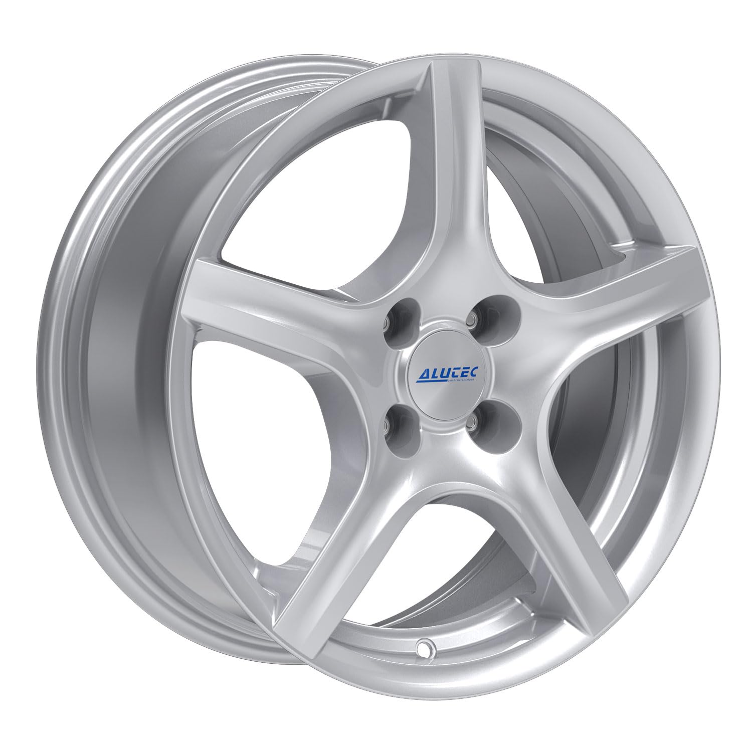 4 x Alutec felgi Grip 5.5Jx15 ET40 4 x 100 polarne srebrne kompatybilne z Renault Captur Clio Modus Twingo