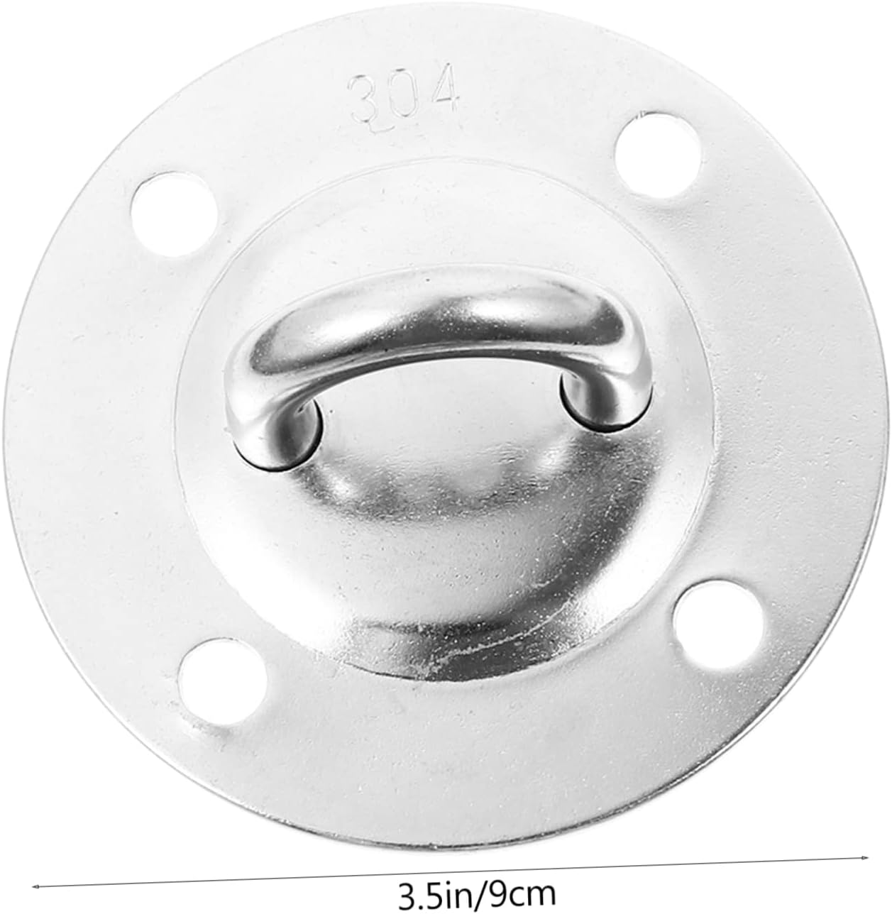 POPETPOP 304 Stainless Steel Fixed Yoga Anchor Plate Adjustable Lifting Fitness Anchor for Aerial Yoga for Home and Studio Use