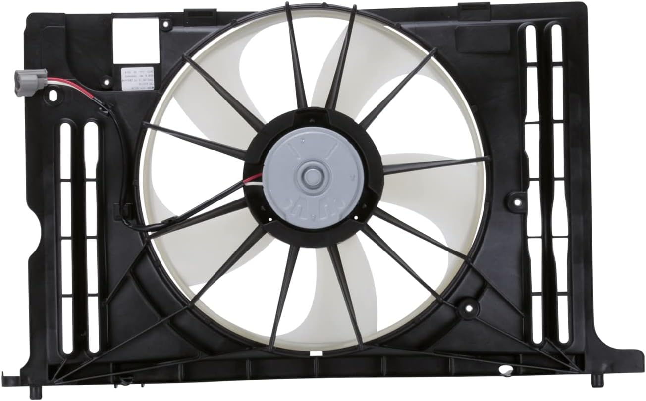 TYC 622130 Cooling Fan Assembly Compatible with 2009-2013 Toyota Corolla
