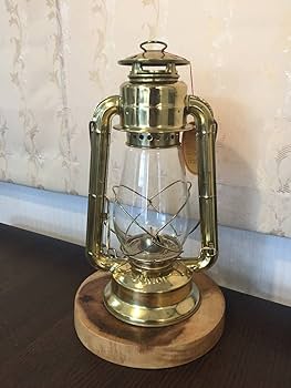 アンティーク　ランタン　真鍮製 特価・返品交換不可】○デイツ ハリケーンランタン 真鍮メッキ