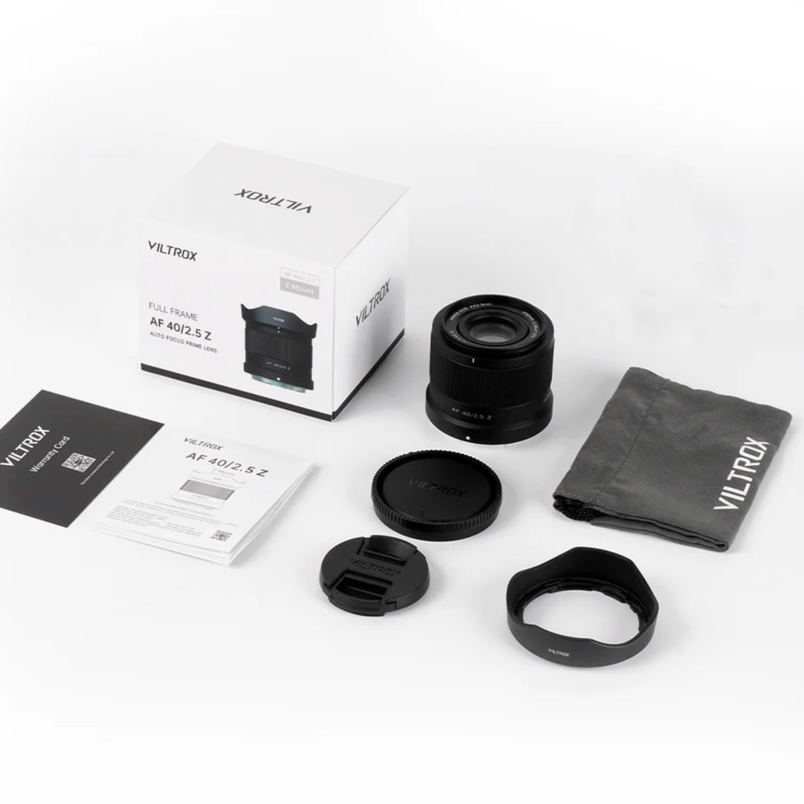 VILTROX 40mm F2.5 f/2.5 Lente de Marco Completo Liviana de Enfoque automático Prime para cámaras Nikon con Montura Z Z5 Z50 Z6 Z6II Z7 Z7II ZFC Z30 Z9 Z8