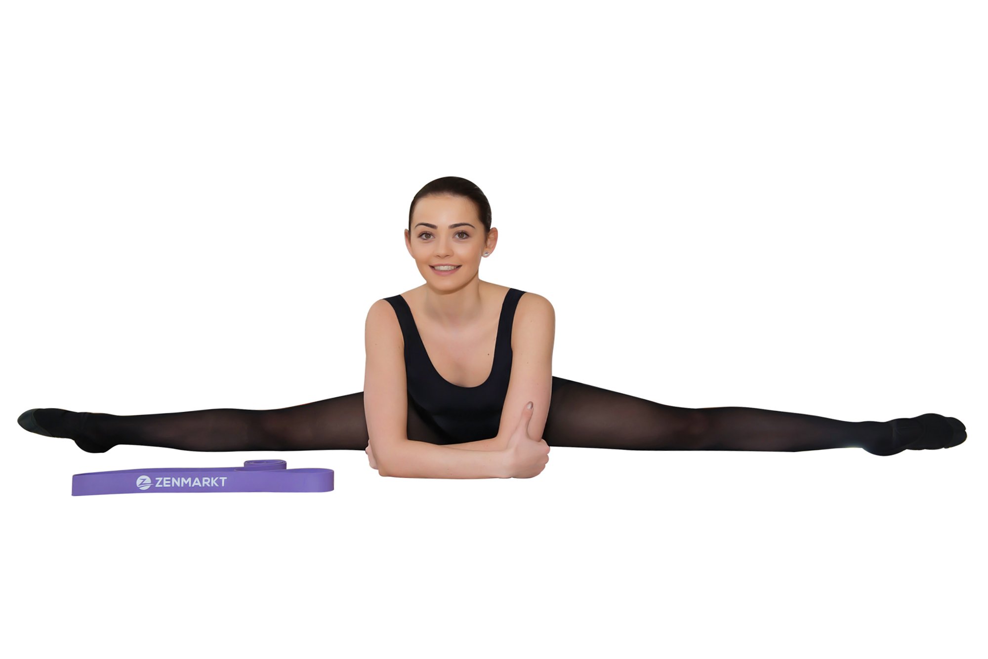 Zenmarkt Ballett-Stretchbänder für Flexibilität und Kraft – Stretchbänder, die bei jedem Wettkampf als Tanzausrüstung unverzichtbar sind – geeignet für Gymnastik, Cheerleading und Pilates-Training