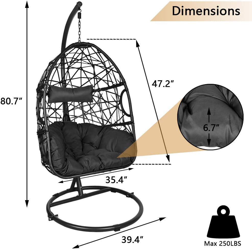 Buy Action Club Wicker Egg Chair With Stand Buy Action Club Wicker Egg Chair With Stand